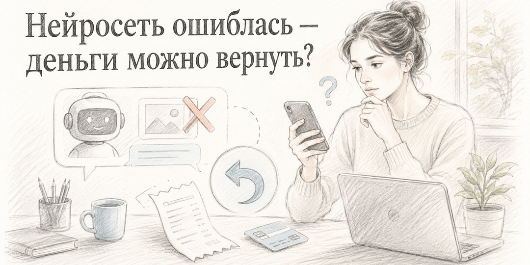 Нейросеть ошиблась — деньги можно вернуть?
