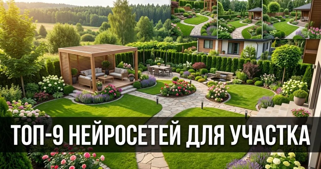 Лучшие нейросети для ландшафтного дизайна участка: топ-9
