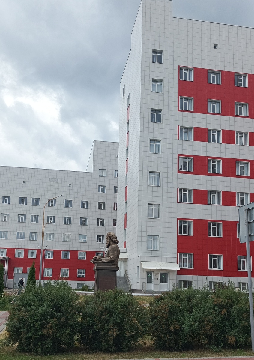 Фото автора статьи. Больница в городе Рязань.
