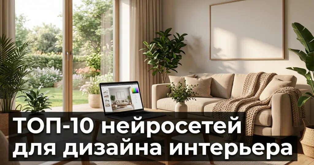 Лучшие нейросети для дизайна интерьера: топ-10 за 2026