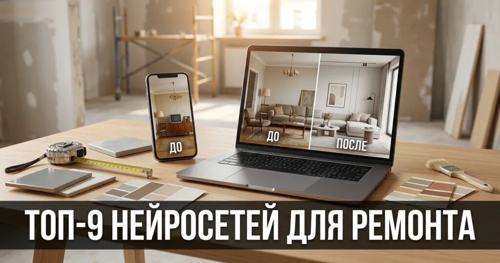 Лучшие нейросети для ремонта квартиры: топ-9