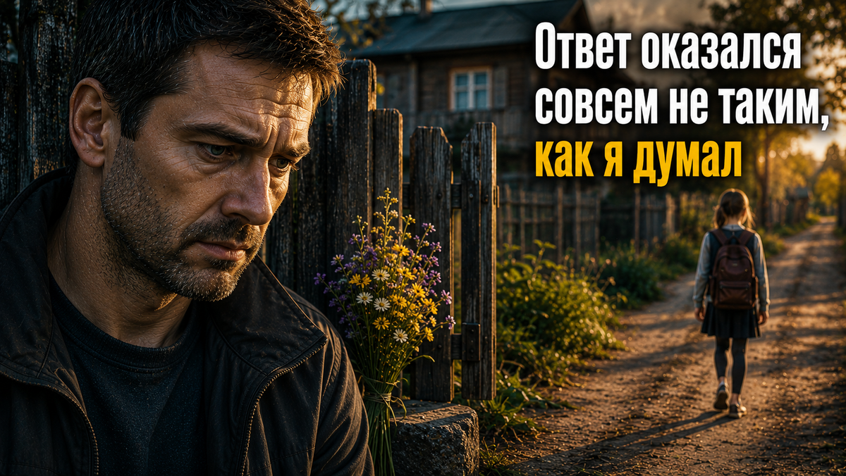После похорон тёщи незнакомая девочка каждый день приносила цветы к её дому. Только потом я узнал почему