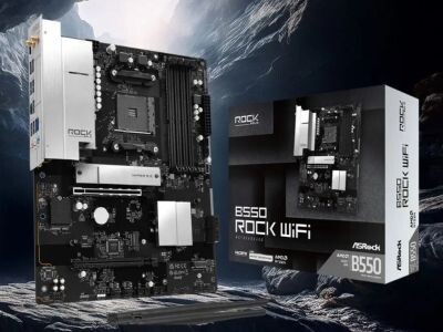    ASRock анонсировала «материнку» B550 Rock WiFi со старым сокетом AM4 и новыми функциями