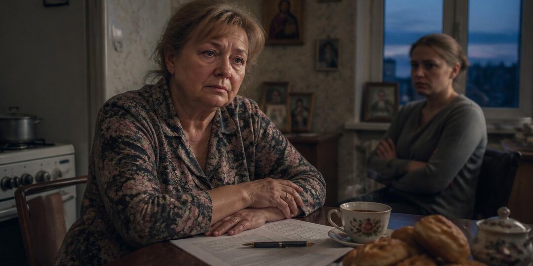 «Мам, ну ты же понимаешь, это чистая формальность. Подпиши, и никто к тебе даже не сунется».