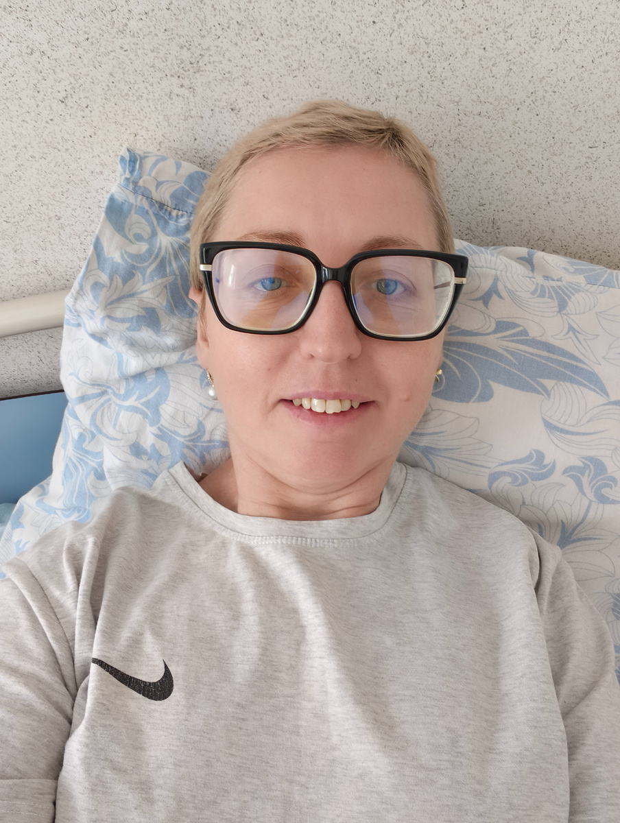Уже в палате 😊