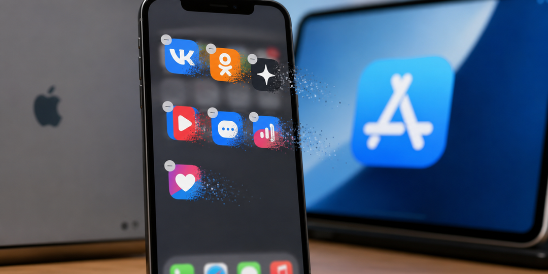 Владельцы iPhone остались без сервисов VK: Дзен, Одноклассники, музыка и видео исчезли из AppStore