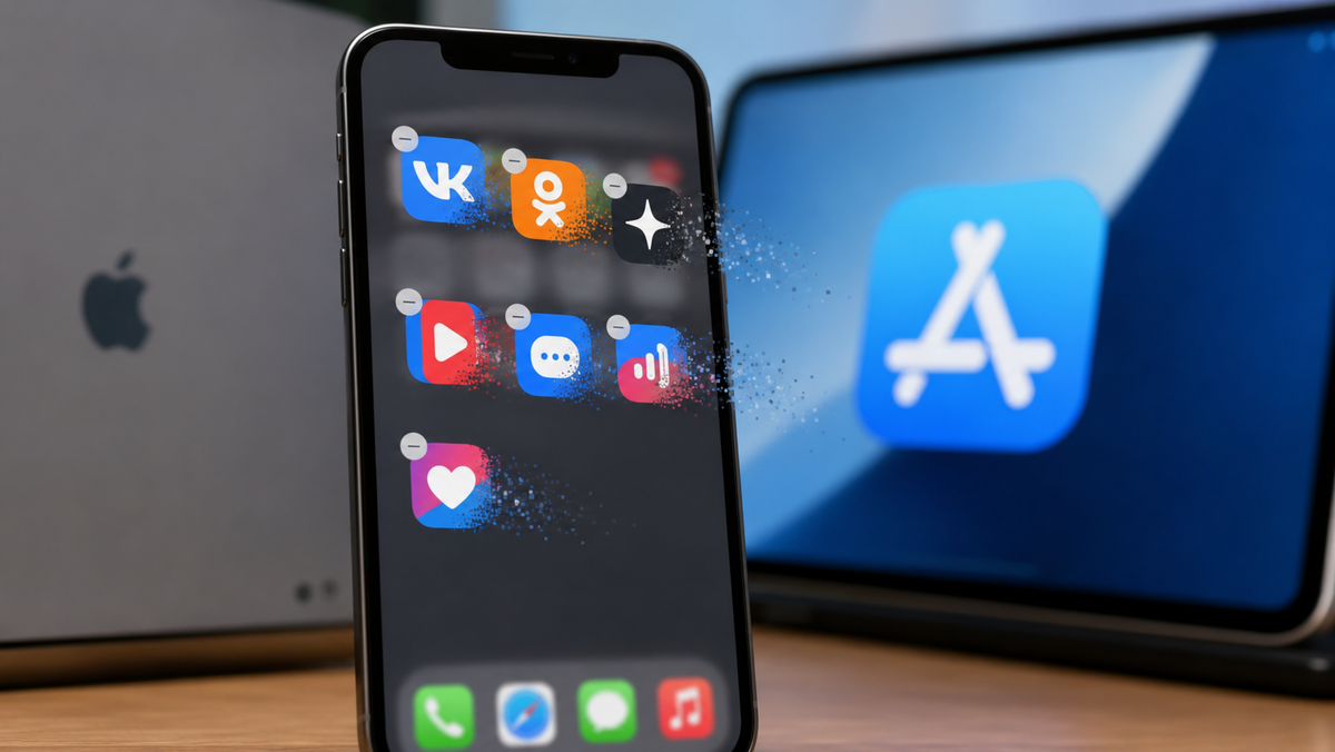 Владельцы iPhone остались без сервисов VK: Дзен, Одноклассники, музыка и видео исчезли из AppStore