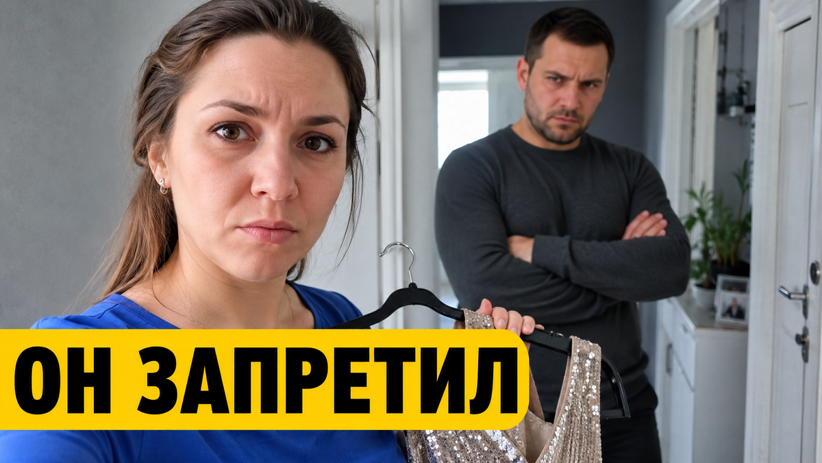 Меня не отпускает муж