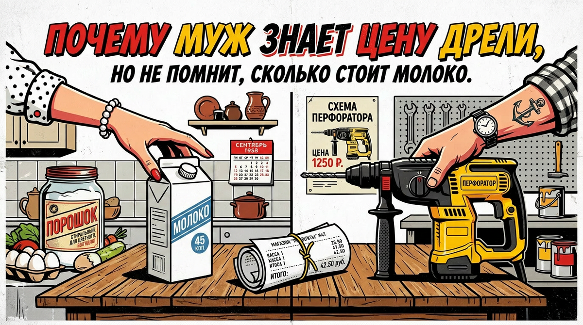 Почему муж знает цену дрели