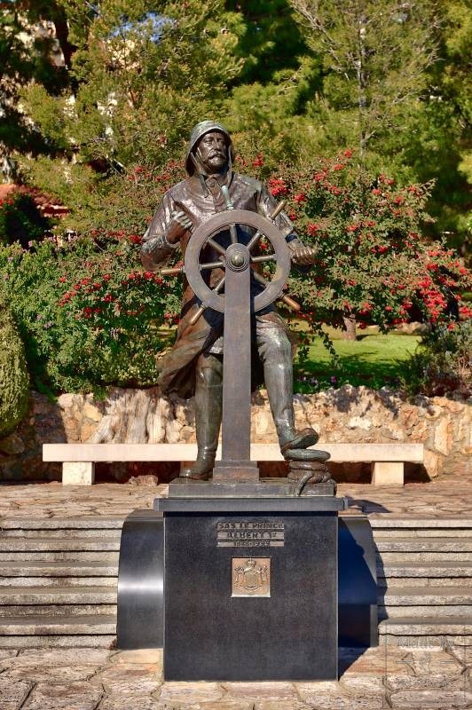 Памятник князю Альберу I в Монако. Источник: Wikimedia. Общественное достояние