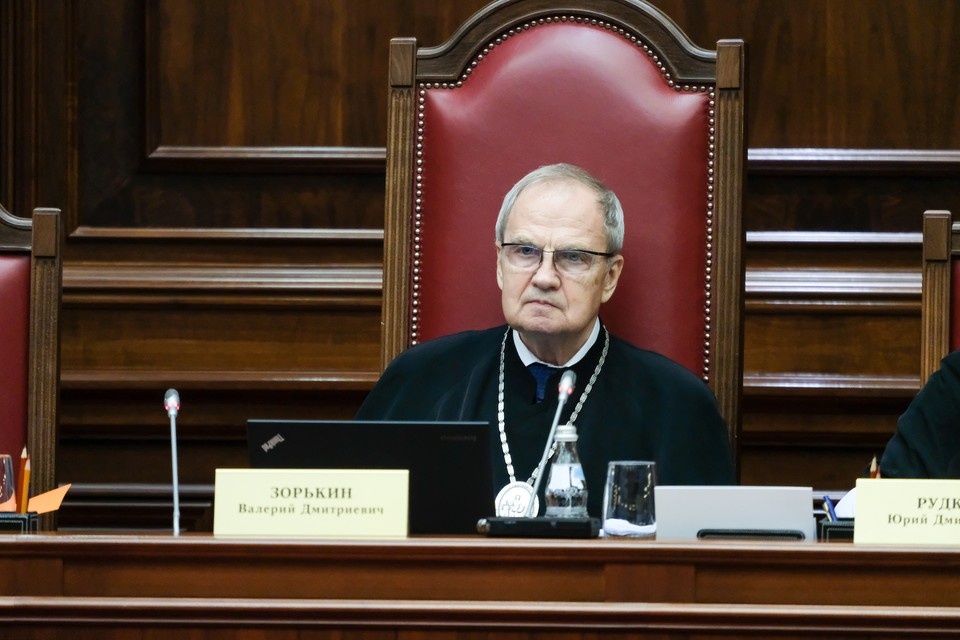    Председатель Конституционного суда России Валерий Зорькин Артем КИЛЬКИН
