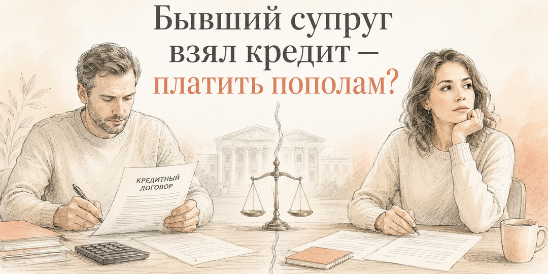 Бывший супруг взял кредит — платить пополам? Верховный суд объяснил, когда долг не считается общим