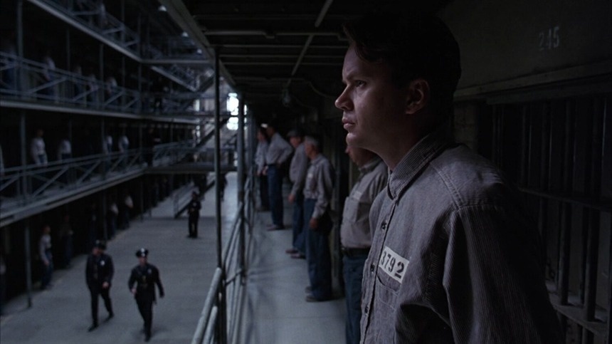 Кадр из фильма «Побег из Шоушенка», режиссер Фрэнк Дарабонт, 1994 г.