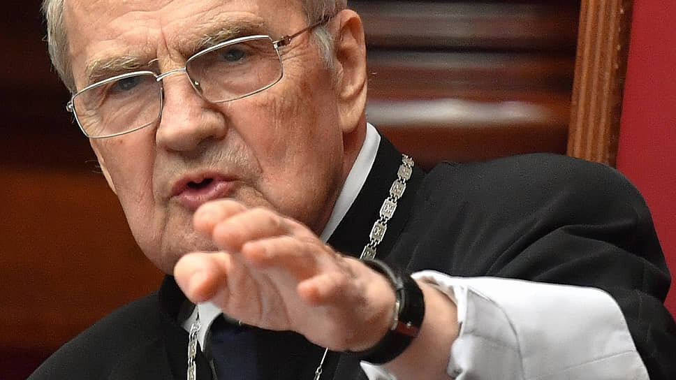 Председатель Конституционного суда Валерий Зорькин.📷Фото: Евгений Павленко / Коммерсантъ