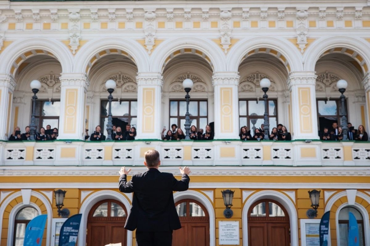    Фото: предоставлено министерством культуры Нижегородской области. В Нижнем Новгороде начался фестиваль «Музыка балконов. Великие реки»