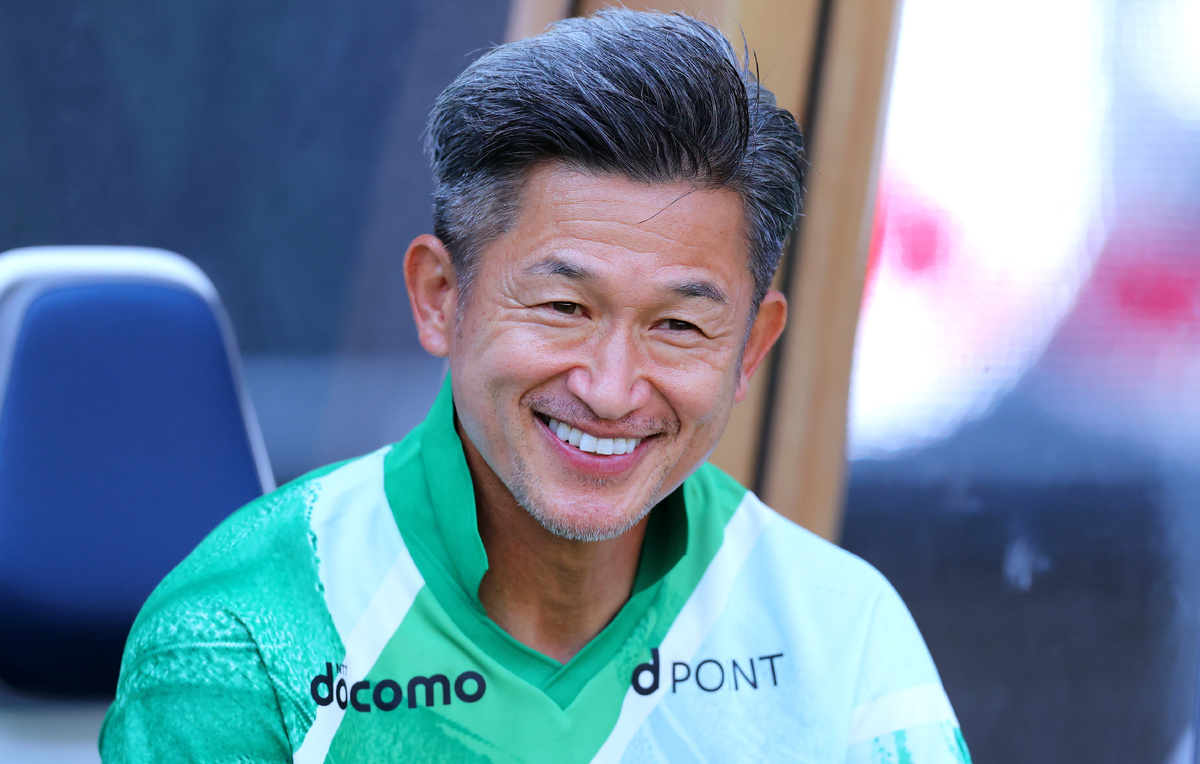    Кадзуёси Миура  Naoki Nishimura/AFLO via Reuters Connect