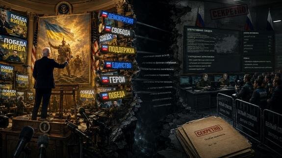    Как информационная тишина внутри России помогает Вашингтону рисовать картину «победы» Киева