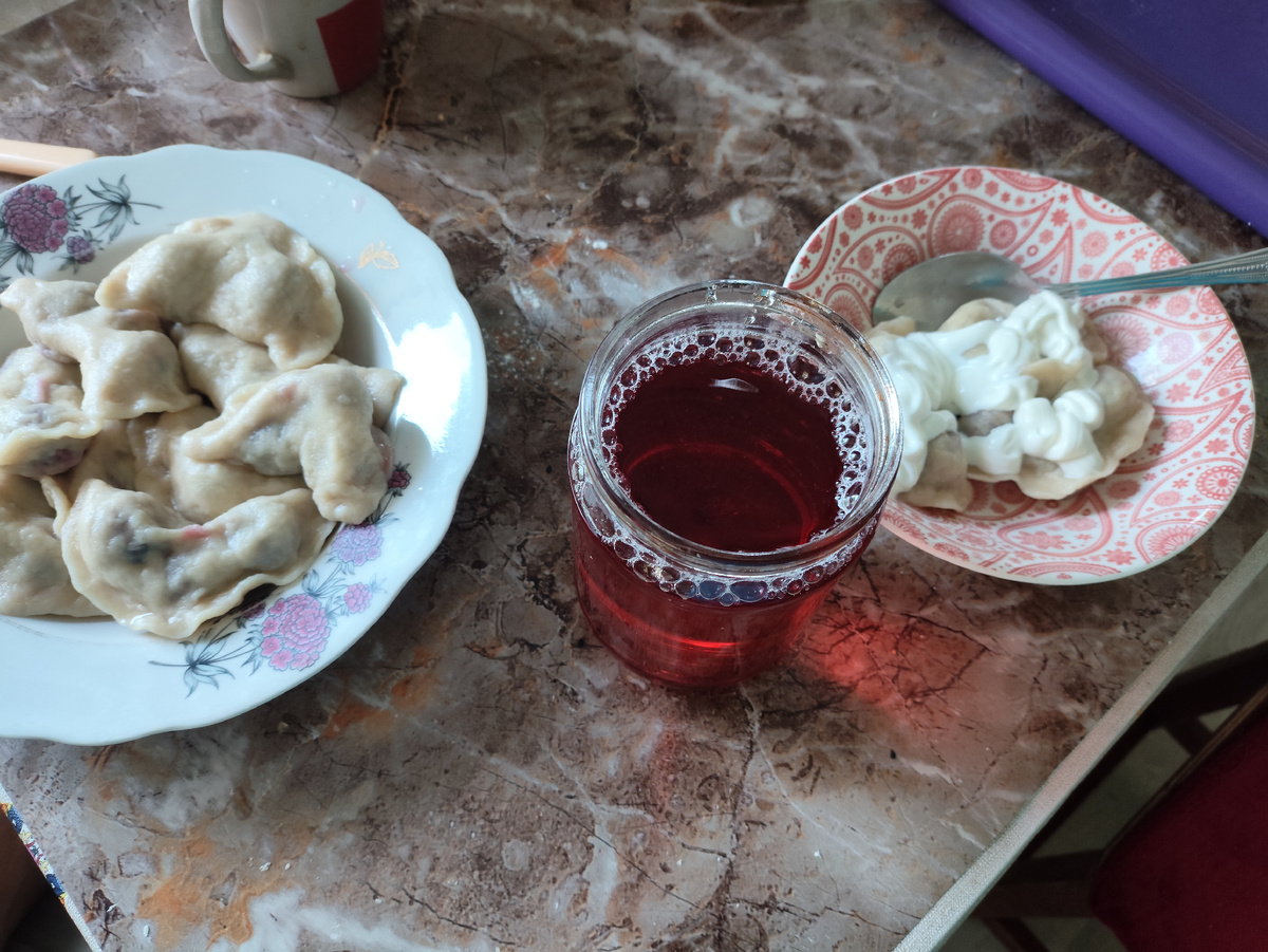 12-00. И компот пригодился ))