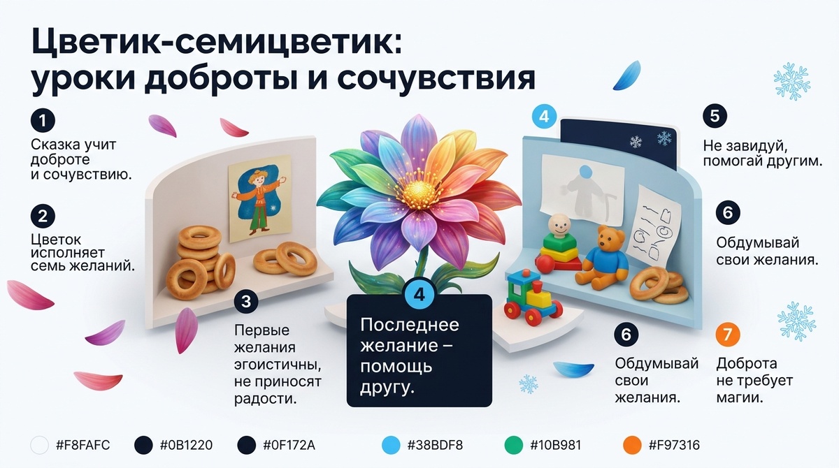 Цветик-семицветик: уроки доброты и сочувствия  📷
