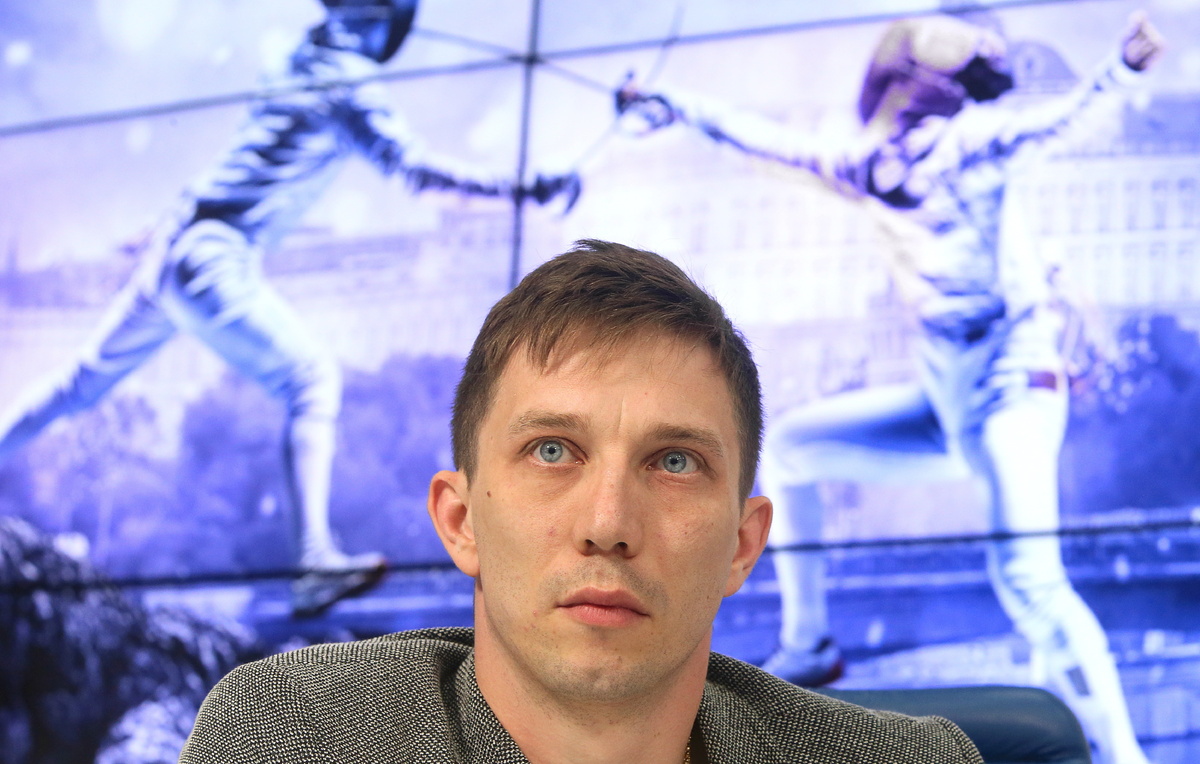    Старший тренер сборной России по фехтованию Алексей Якименко  Владимир Гердо/ТАСС