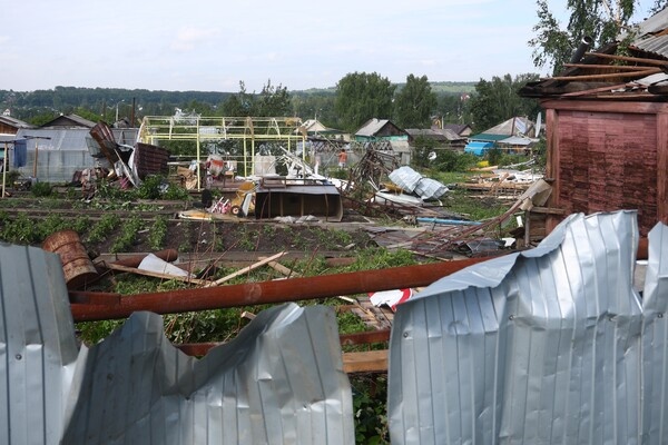 Последствия смерча в поселке Кушва Свердловской области, 23 июня 2026 года / РИА Новости   📷