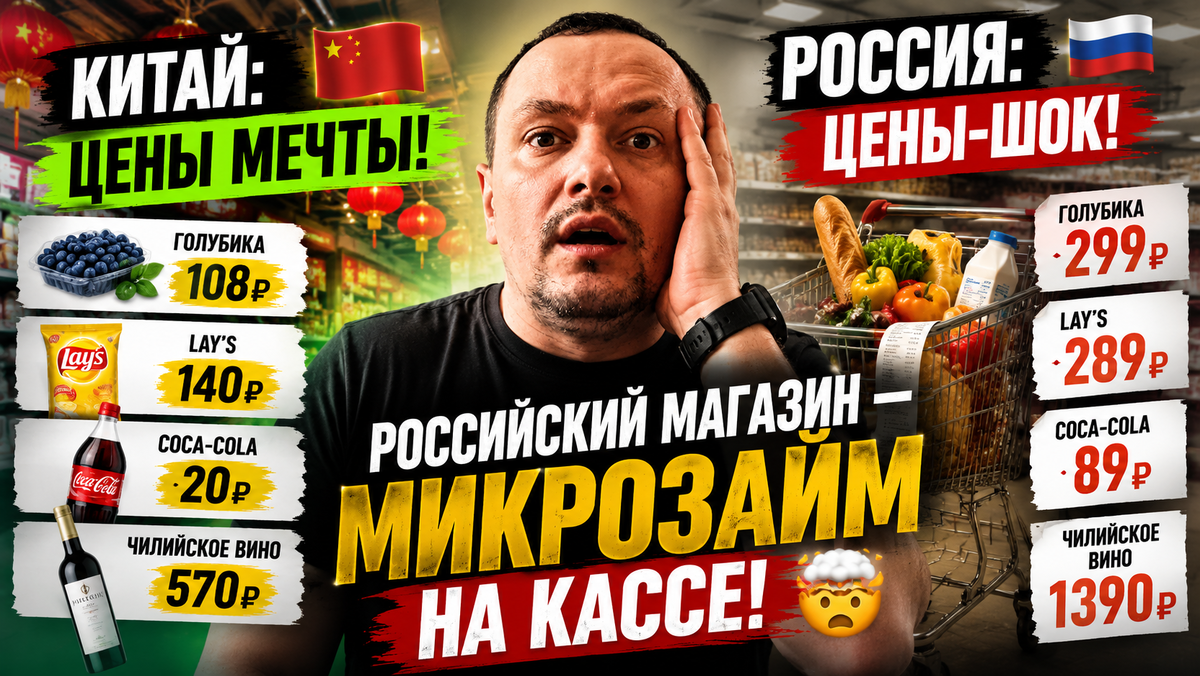 😳 В сети показали цены в китайском магазине — после этого российский супермаркет кажется филиалом микрозайма
