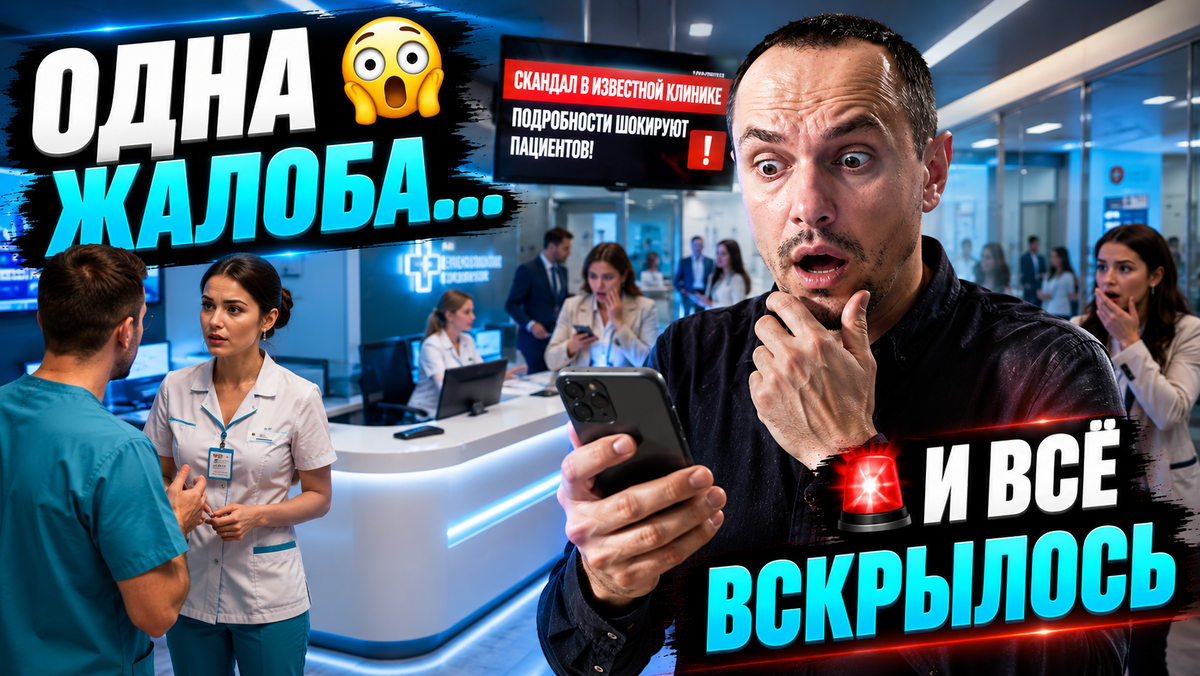 😳 Жалоба жены пациента запустила скандал, который теперь обсуждают тысячи людей