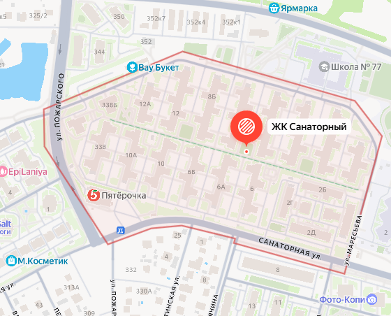 Взято с Яндекс.Карты