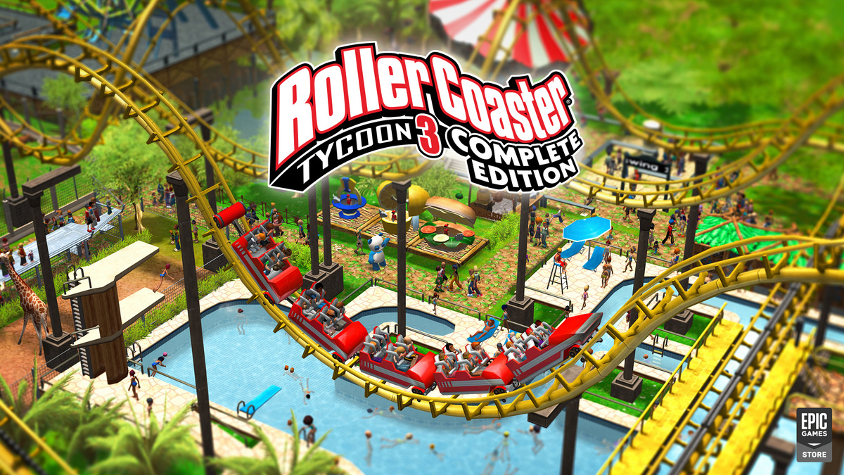 Игра RollerCoaster Tycoon 3!