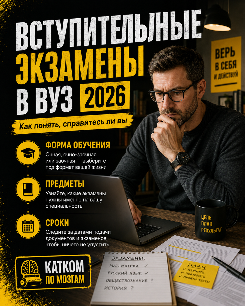 вступительные экзамены в вуз 2026, внутренние экзамены после СПО 2026, подготовка к вступительным экзаменам, взрослый поступающий, поступление после 30, поступление после колледжа в вуз 2026, поступление после СПО, заочная форма обучения 2026, заочка после колледжа 2026, репетитор для взрослых, сопровождение поступления
