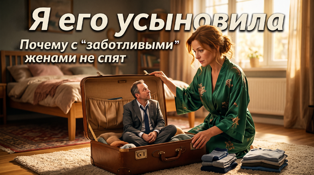«Усыновленный муж»: Почему мы берем мужчин «на воспитание», а потом удивляемся, что в спальне наступила мертвая тишина