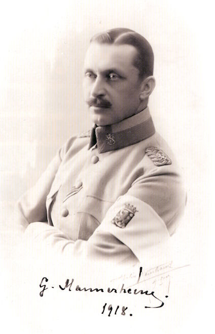 Карл Густав Эмиль Маннергейм в 1918-м. 