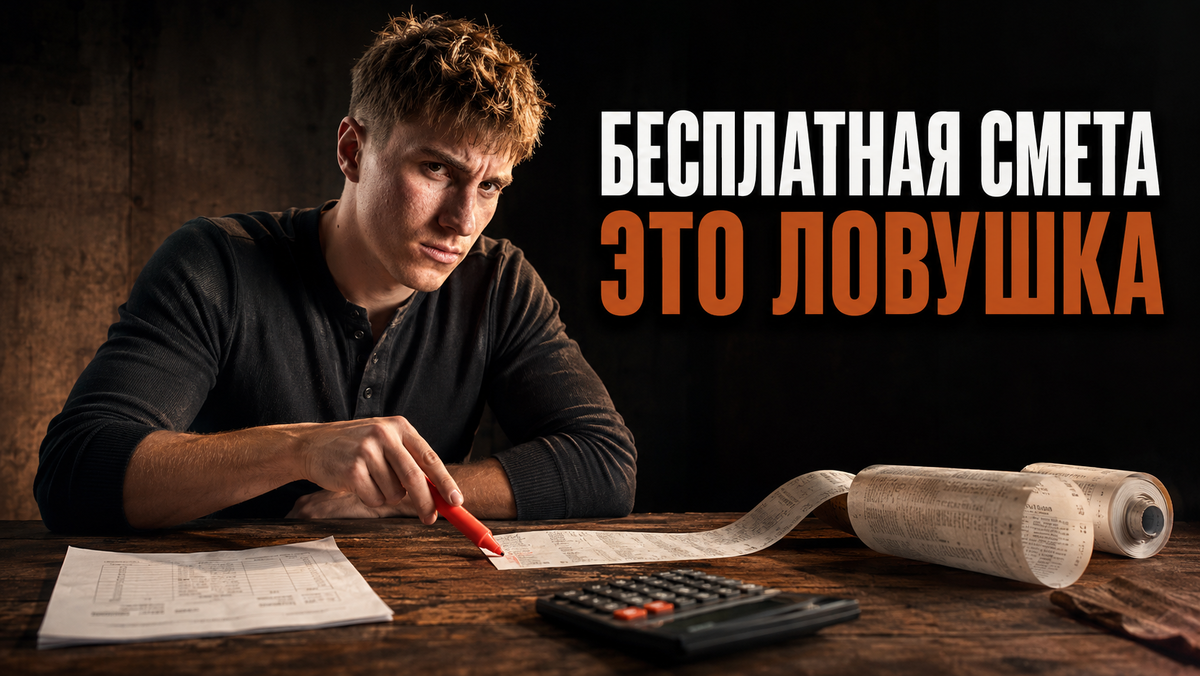    Разбираемся, какие на самом деле расходы скрываются за предложениями составить смету даром. Григорий
