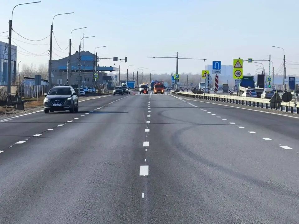    Мост через Обь в Барнауле. Правобережный тракт . Источник: министерство транспорта Алтайского края