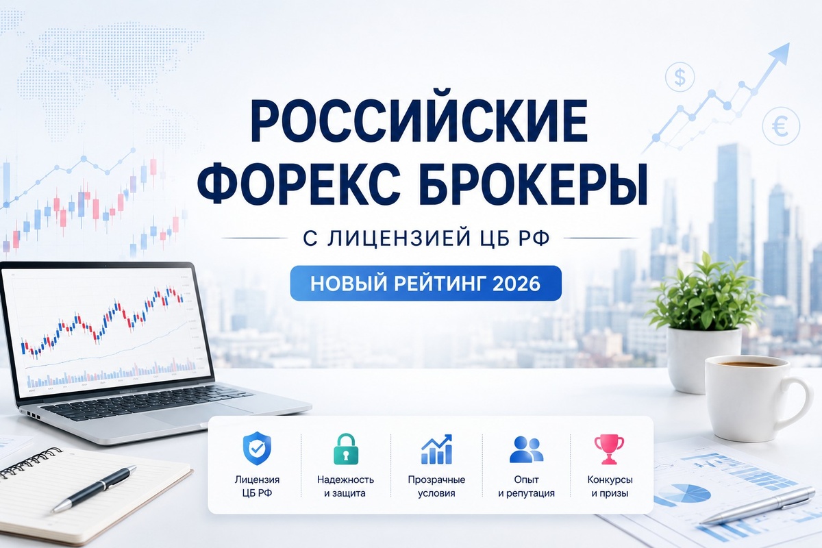 Новый рейтинг российских форекс брокеров с лицензией ЦБ России 2026 года