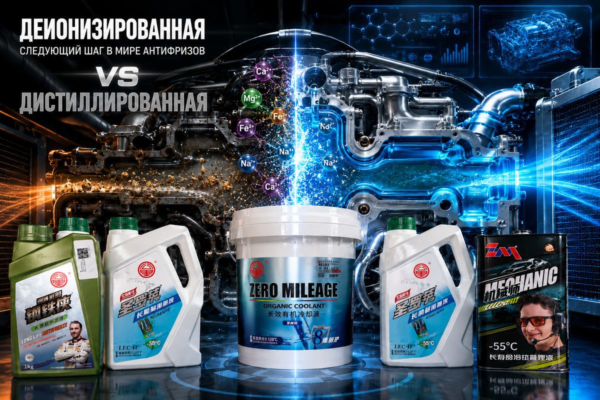 Линейка антифризов от ZM (Zero Mileage)