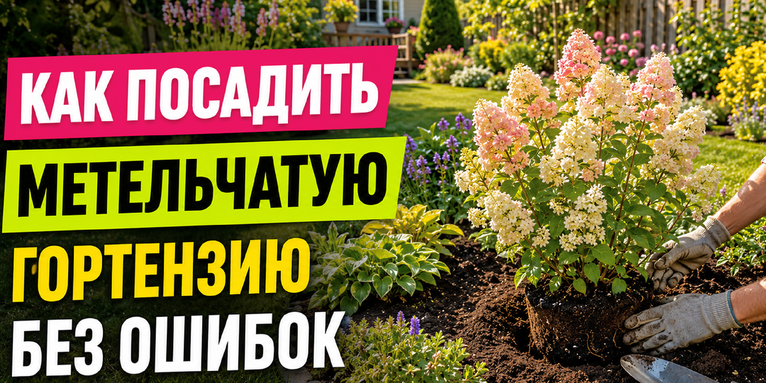 Гортензия метельчатая как посадить саженец — инструкция для дачи