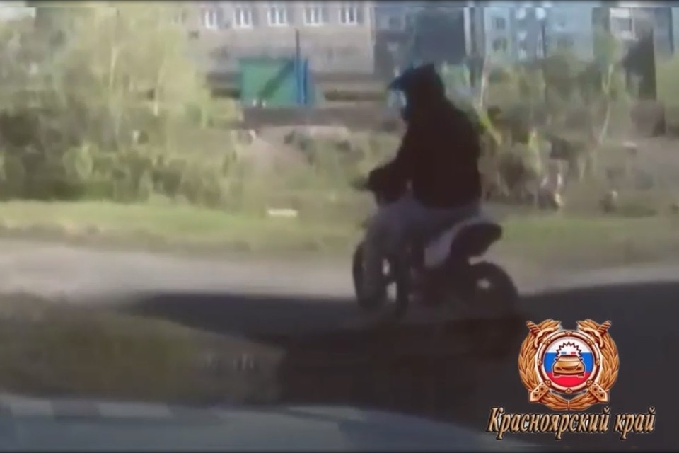    Мать подарила питбайк 16-летней дочке и теперь может лишиться 40 тысяч. Фото: ОМВД России по Таймырскому району.