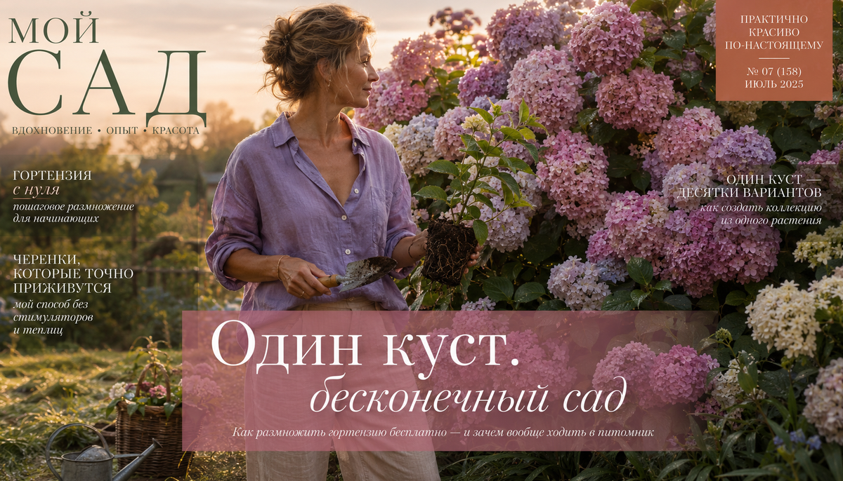 размножить гортензию без черенкования