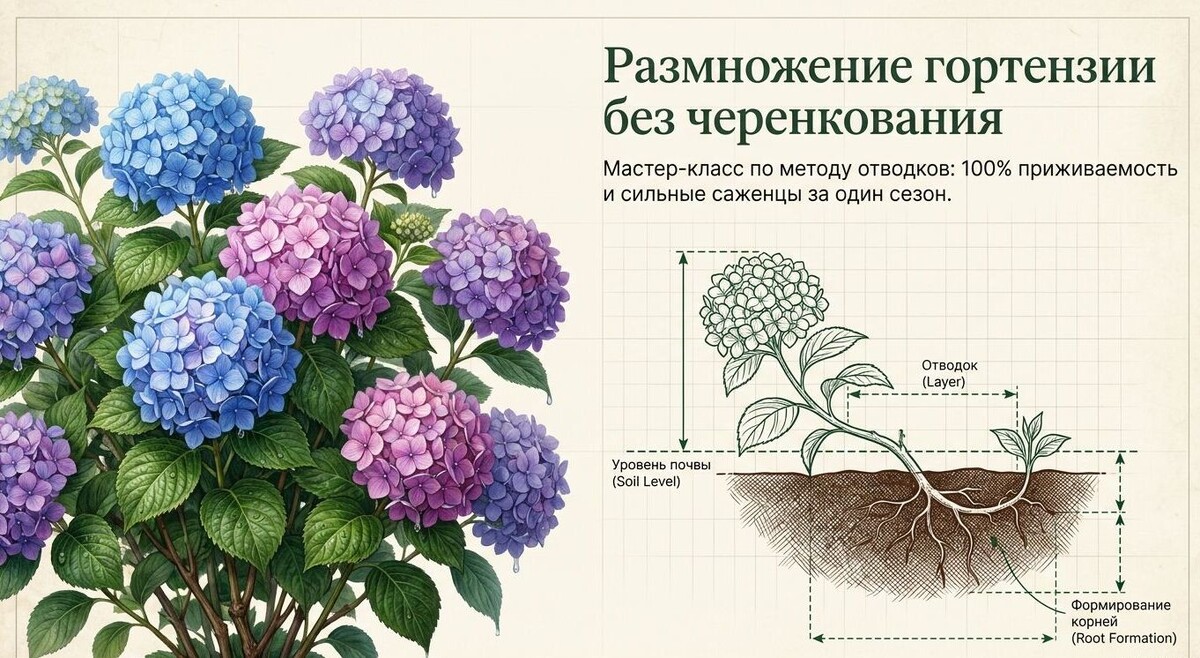 без черенкования