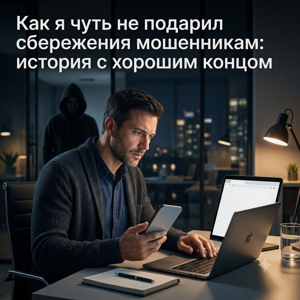 Как я чуть не подарил сбережения мошенникам: история с хорошим концом
