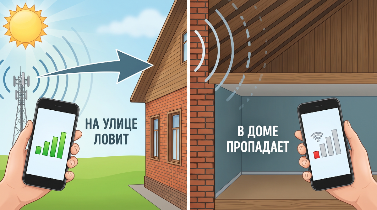 Сравните связь внутри дома и на улице — это главный ориентир перед покупкой.