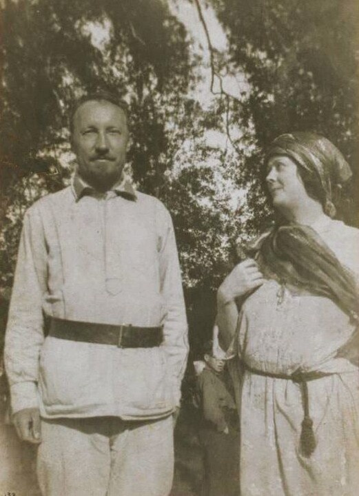 Комиссар Подвойский и Дункан (1921 г)