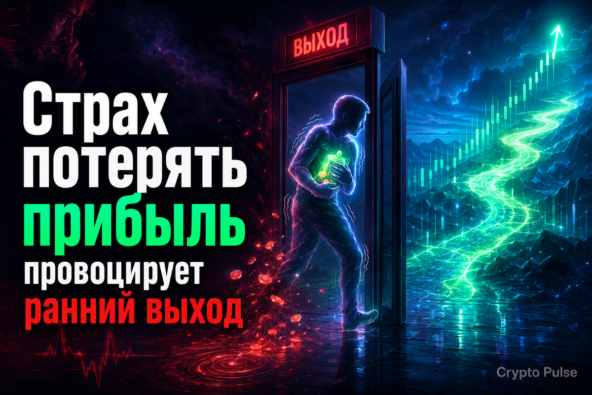 Страх потерять прибыль провоцирует ранний выход