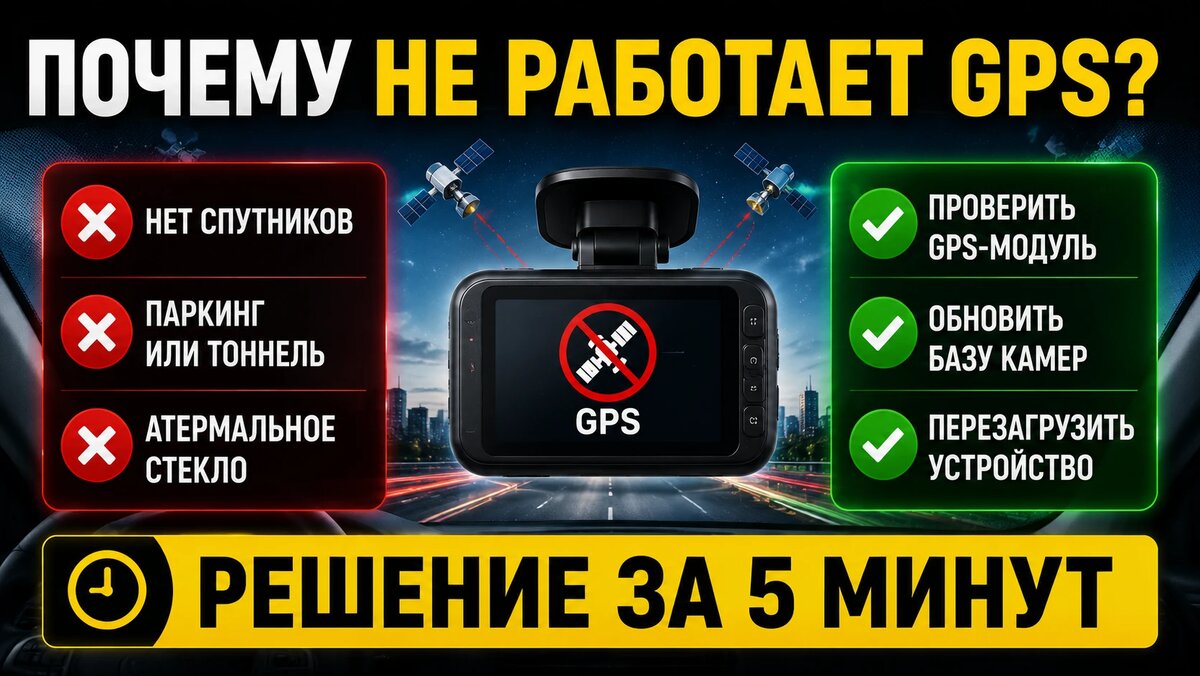 Почему не работает GPS и что делать
