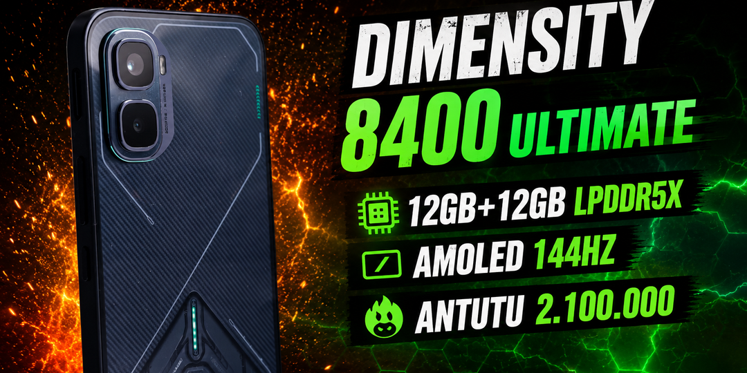 У НИХ ПОЛУЧИЛОСЬ DIMENSITY 8400 ULTIMATE 12GB+12GB LPDDR5X AMOLED 144HZ ANTUTU 2 .100.000