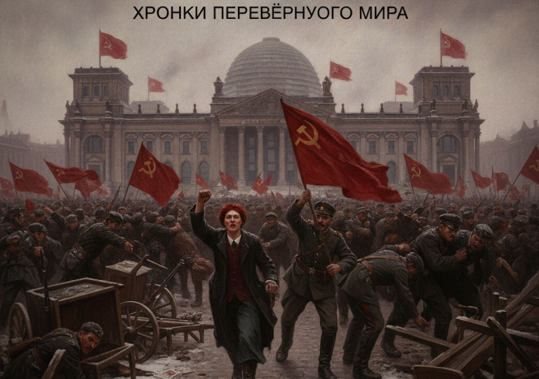 Красный январь. Хроники перевёрнутого мира. Что если бы Германия стала коммунистической, а Белая армия одержала победу