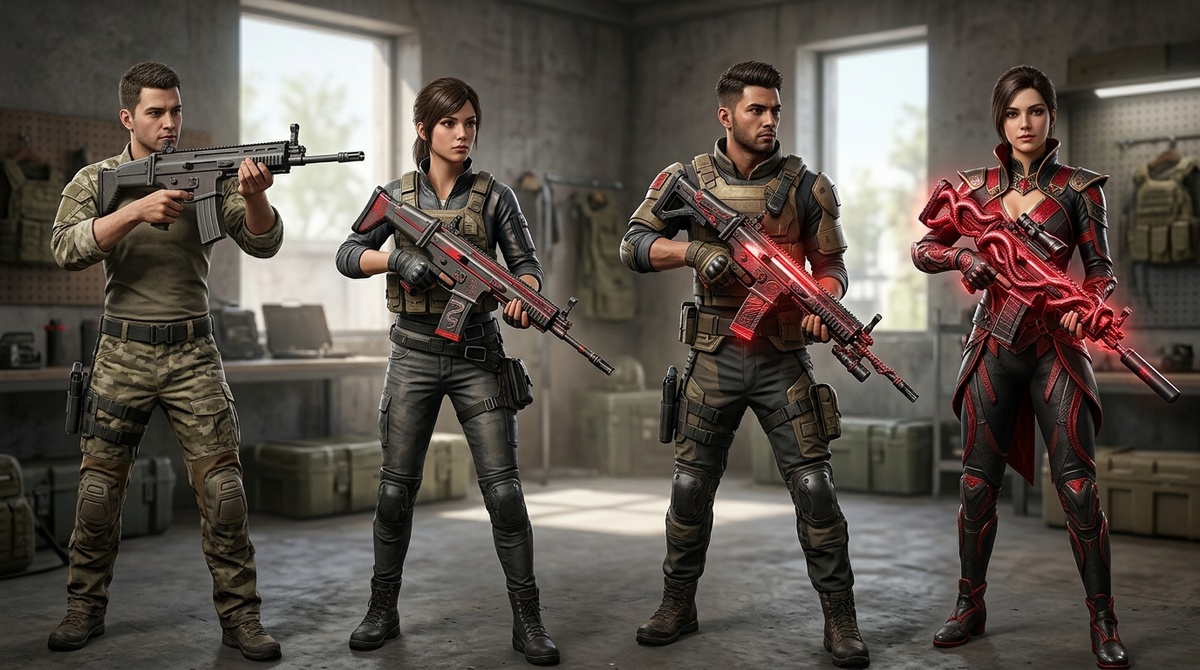    Скины оружия в PUBG Mobile прокачиваются по уровням за UC. Разбираем, что дают апгрейды, сколько UC закладывать и стоит ли вкладываться в прокачку скина. SteamBalance