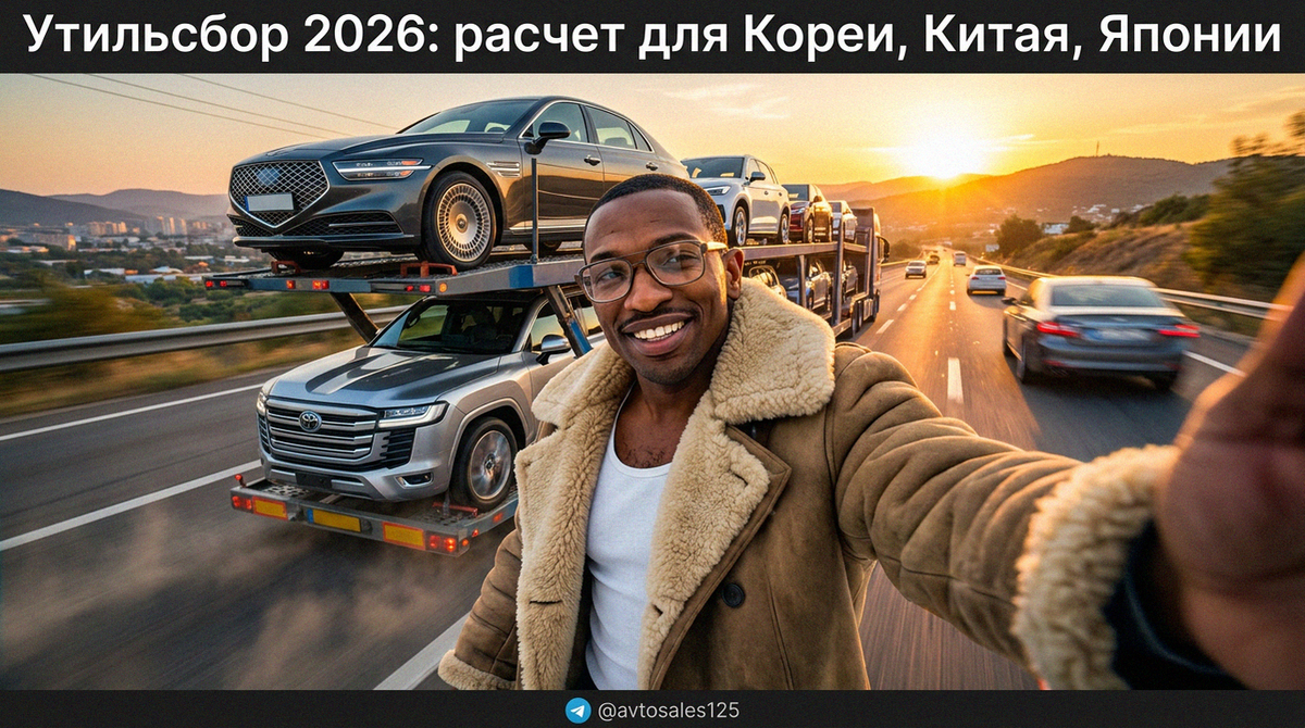    Инфографика расчета утильсбора для автомобилей в 2026 году Авто Сейлс