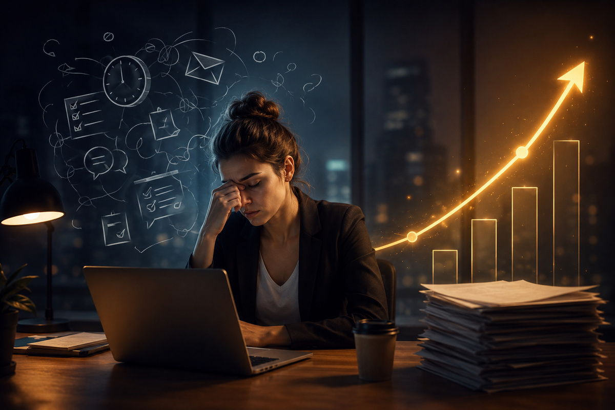 Почему бизнес не растёт, хотя вы работаете по 12 часов в день 